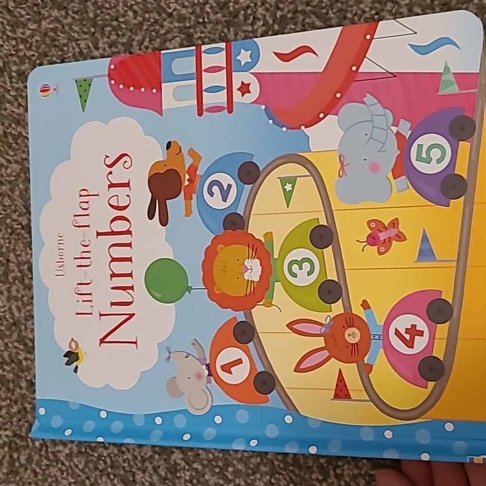 Lift A Flip-A-B-C-Numbers-Word-What are feelings?-Usburne-Kids books - Picture 4 of 9